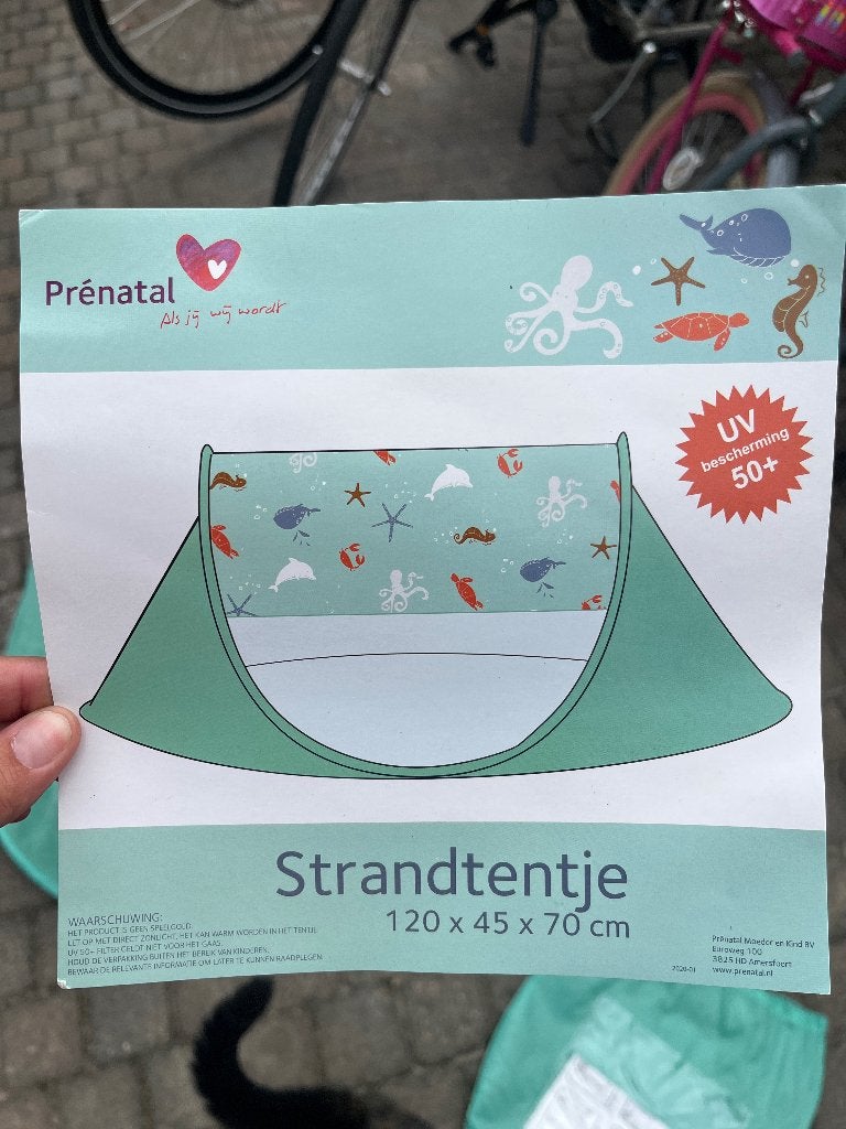 Uv Strandtentje prenatal, Ophalen of Verzenden, Gebruikt