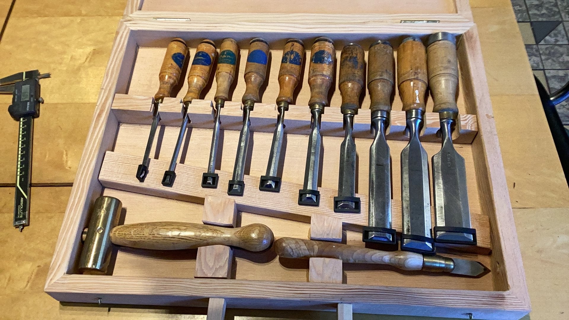 Houtbeitel EA, Bergh Eskiltuna, Antiek en Kunst, Ophalen of Verzenden
