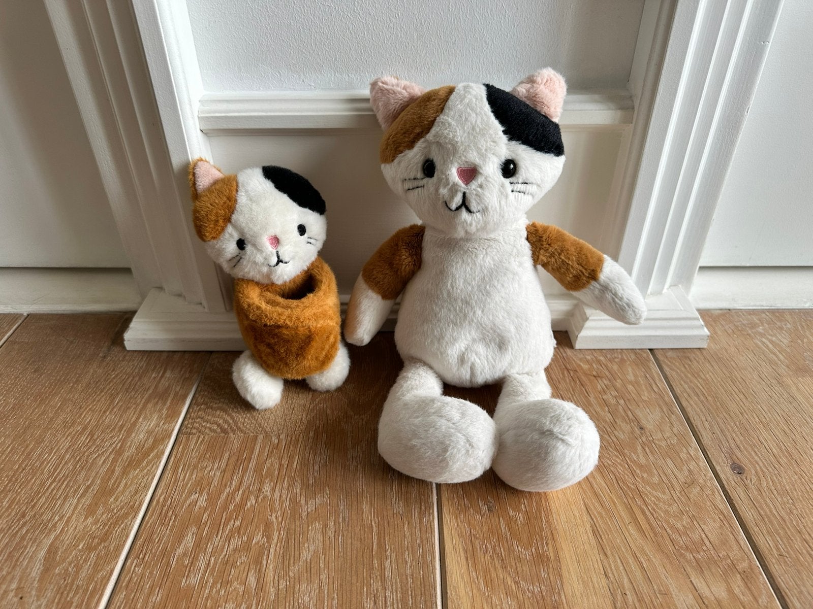 Poes knuffel pluche gladde stof de van de Hema., Ophalen, Zo goed als nieuw