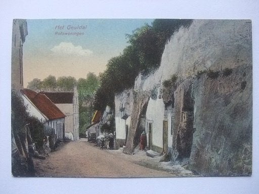 P307 Geuldal Limburg - Rotswoningen, Verzenden, 1920 tot 1940, Gelopen, Limburg