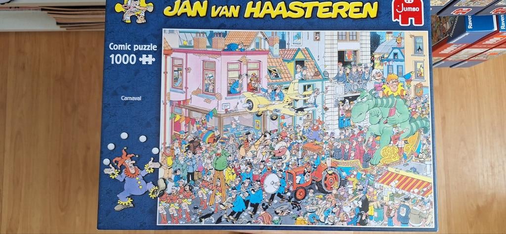 Jan van Haasteren Comic Puzzel - Carnaval (1000 stukjes), Ophalen of Verzenden, 500 t/m 1500 stukjes, Gebruikt, Legpuzzel