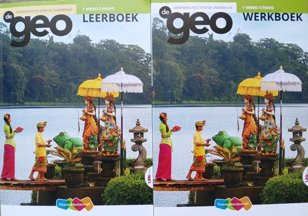 De Geo LRN-line Aardrijkskunde 1 VMBO-T/HAVO (NIEUWE SET), Boeken, Ophalen of Verzenden, Aardrijkskunde, Overige niveaus, Nieuw