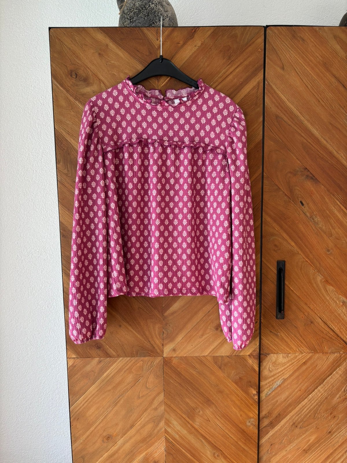 Zgan. Mooie Blouse/Top van Zara. Maat164, Meisje, Overhemd of Blouse, Ophalen of Verzenden, Zo goed als nieuw