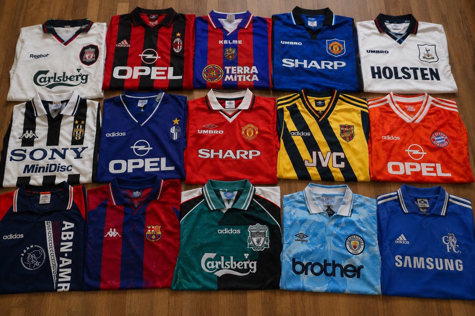 Op aanvraag voetbal shirts €18,50, Verzenden, Zo goed als nieuw, Shirt
