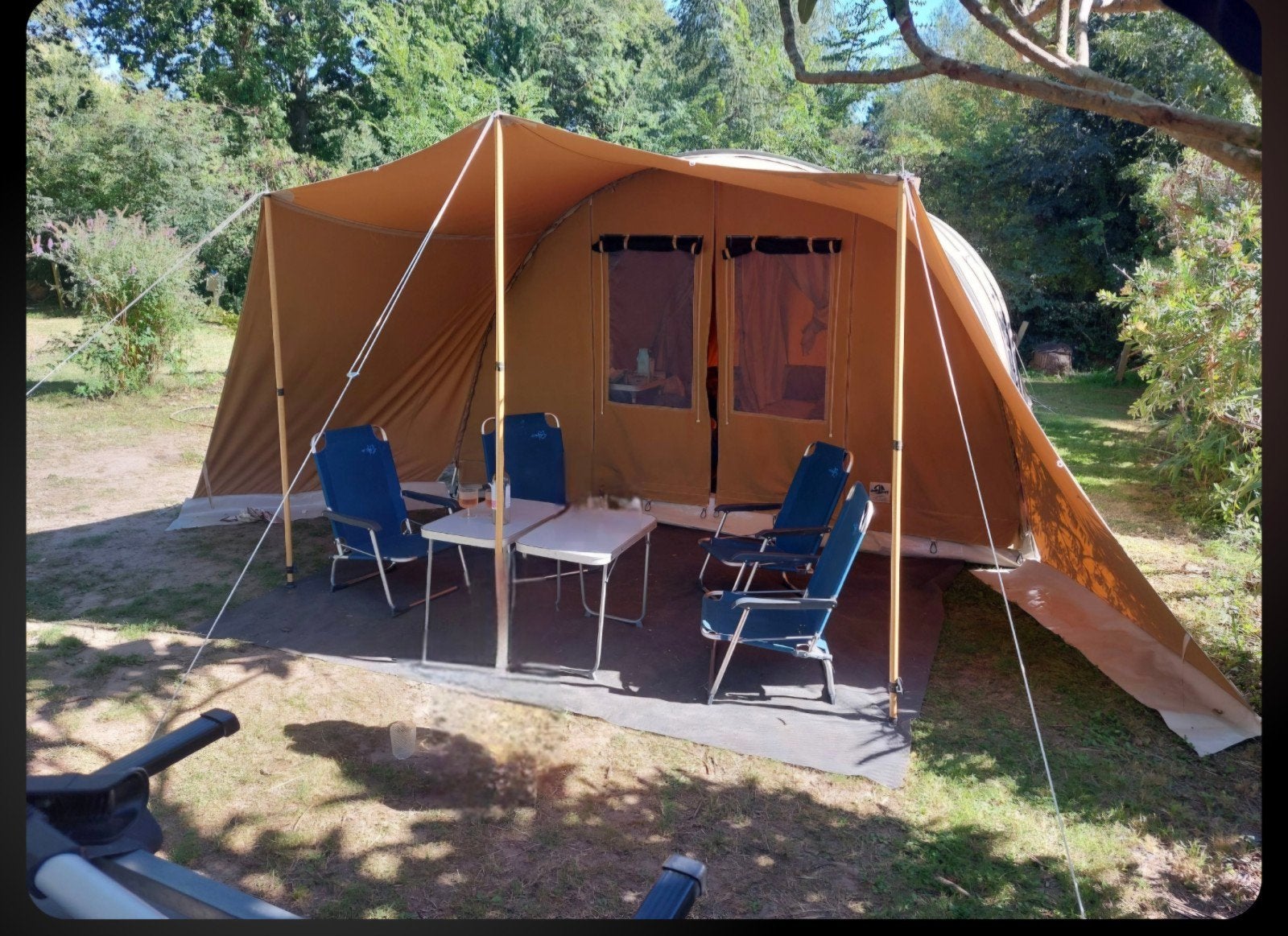Karsten 3600 tunneltent, Caravans en Kamperen, Tenten, tot en met 4, Zo goed als nieuw, Ophalen