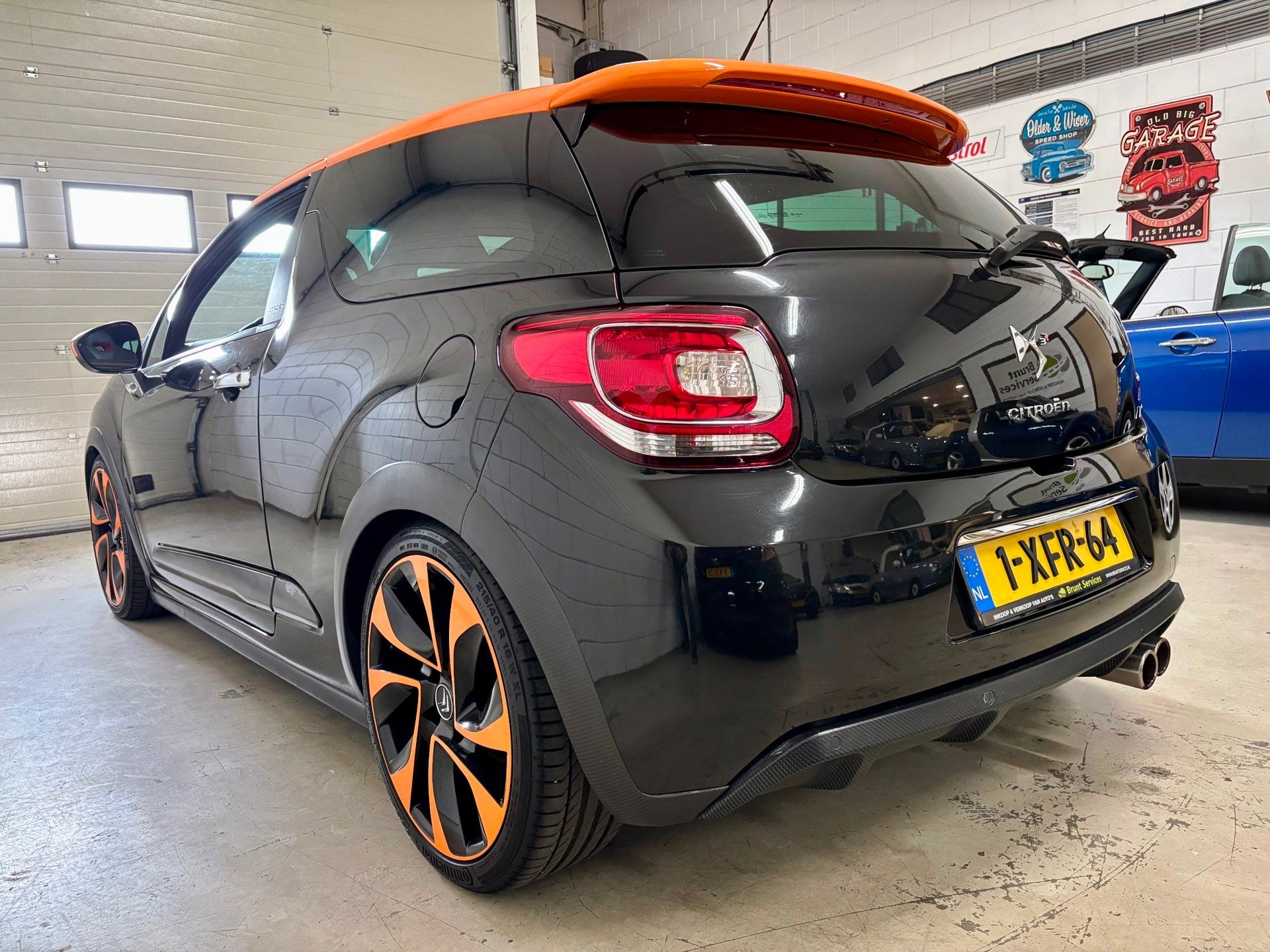 Citroen DS3 1.6 Turbo 200 Racing Bj.12|Schaalstoelen|207Pk|O, Auto's, Citroën, Euro 5, Gebruikt, Zwart, 4 cilinders