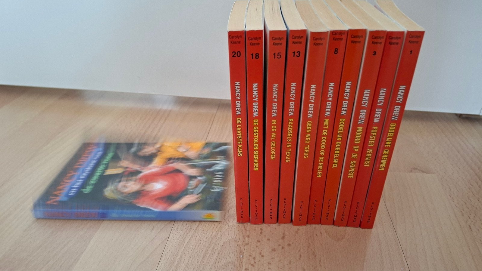Nancy Drew Detective Boeken - Set 11 stuks, Boeken, Ophalen of Verzenden, Gelezen, Carolyn Keene, Fictie algemeen