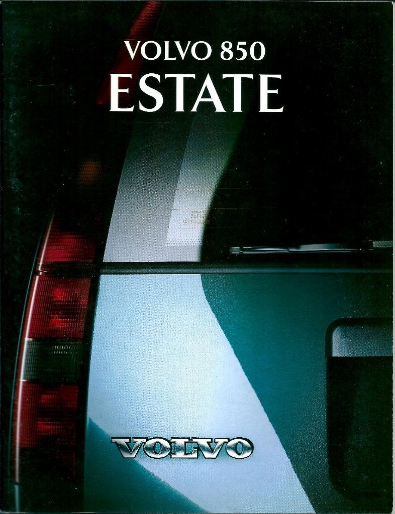Brochure Volvo 850 Estate 1993, Ophalen of Verzenden, Gelezen, Volvo