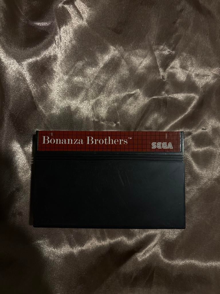Bonanza Brothers Sega Master System Game Cartridge, Spelcomputers en Games, Games | Sega, Gebruikt, Master System, Avontuur en Actie