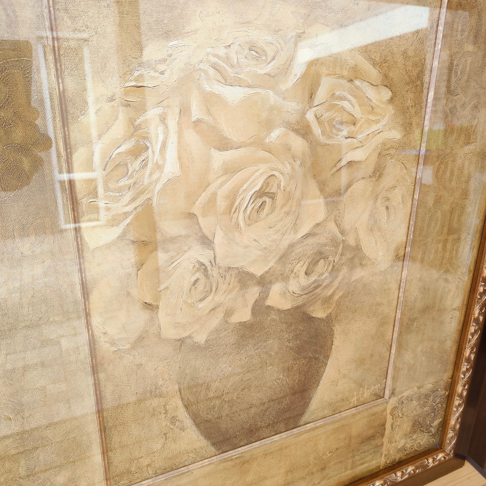 Twee mooie bloemenprint van Albena, Antiek en Kunst, Ophalen