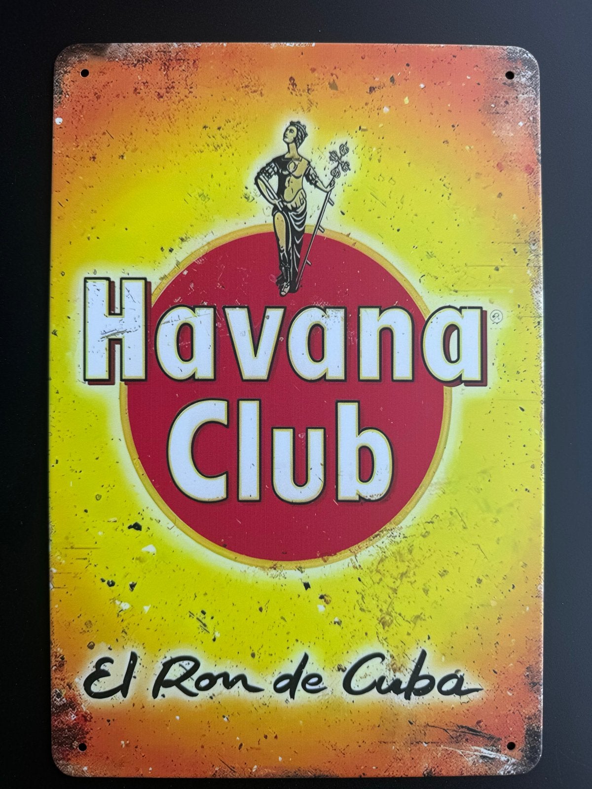 Mancave bordje Havana Club - El Ron de Cuba, Verzamelen, Ophalen of Verzenden, Nieuw, Reclamebord