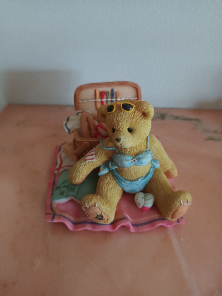 Cherished teddies, Ophalen of Verzenden, Zo goed als nieuw, Beeldje, Cherished Teddies