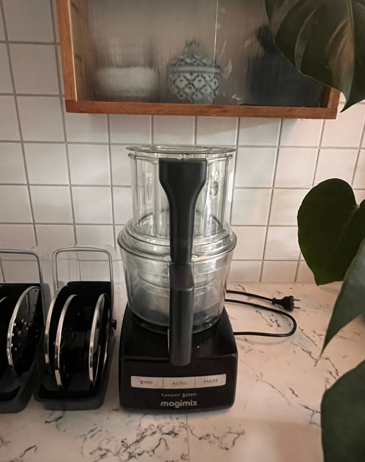 Magimix compaxt CS 3200 XL met accessoires, Ophalen, 3 snelheden of meer, Zo goed als nieuw, 2 tot 3 liter