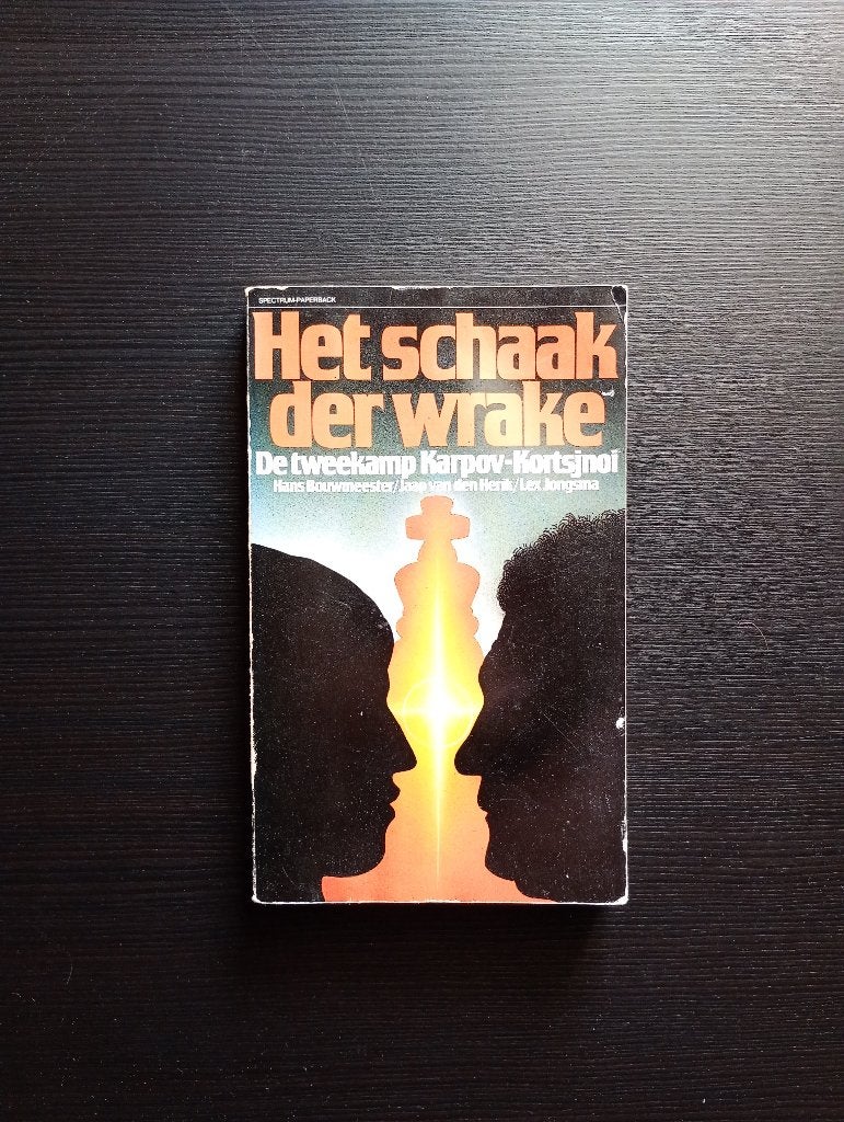 schaken Karpov Korchnoi b, Ophalen of Verzenden, Minder dan 500 stukjes, Zo goed als nieuw, Schaken