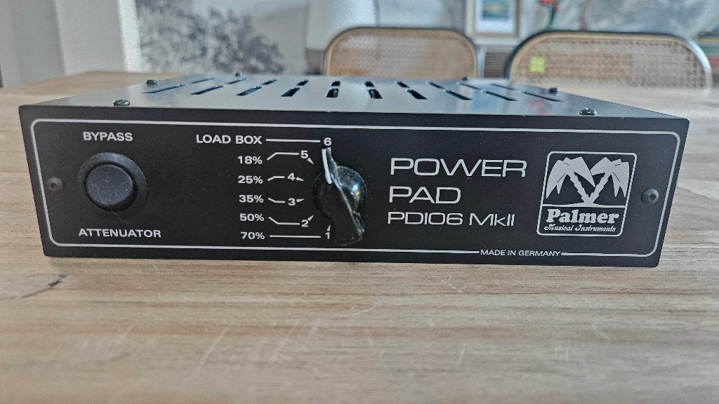 Palmer Power Pad PDI06 MkII attenuator 8 Ohm, Ophalen, Gebruikt, Volume