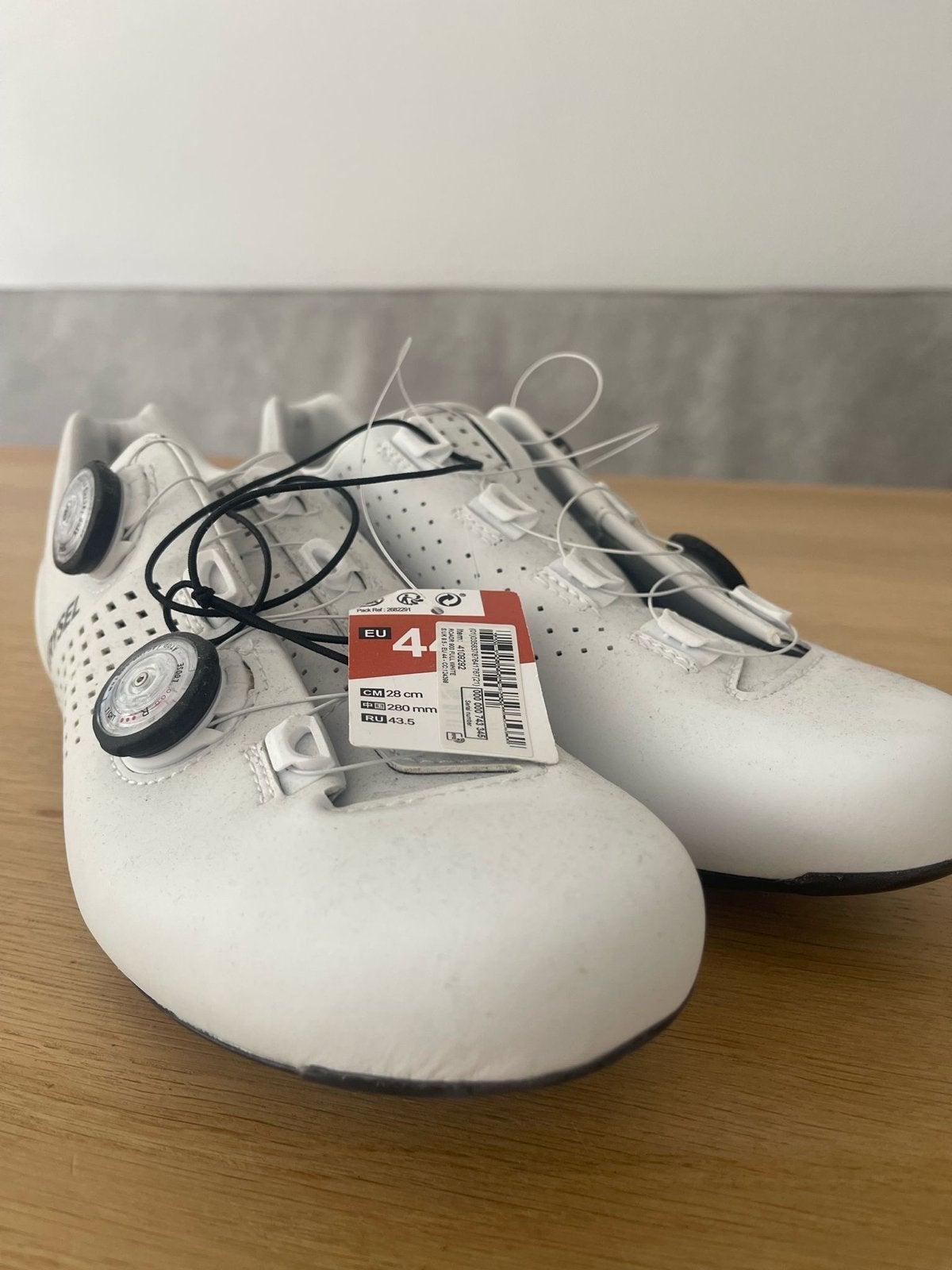 Witte Van Rysel racefietsschoenen, maat 44, Fietsen en Brommers, Fietsen | Racefietsen, Nieuw, Heren, Overige merken, Ophalen of Verzenden