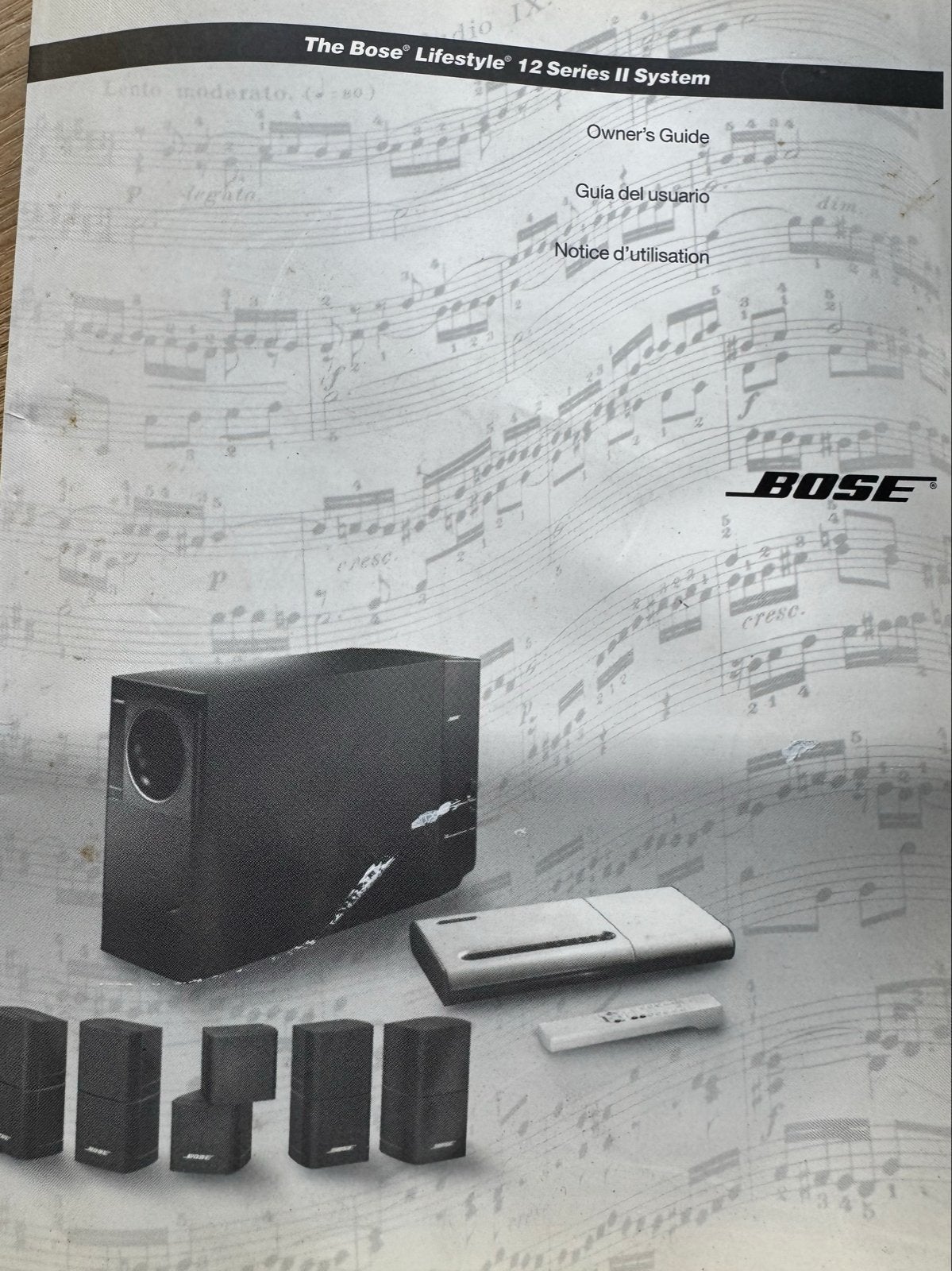 Bose Lifestyle 12 Series II Systeem - CD-speler defect, Overige systemen, Overige spelers, Niet werkend, Ophalen