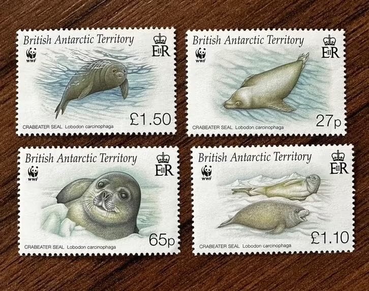 Brits Antarctica 2009!WWF Zeehonden dieren Postfris, Ophalen of Verzenden, Postfris