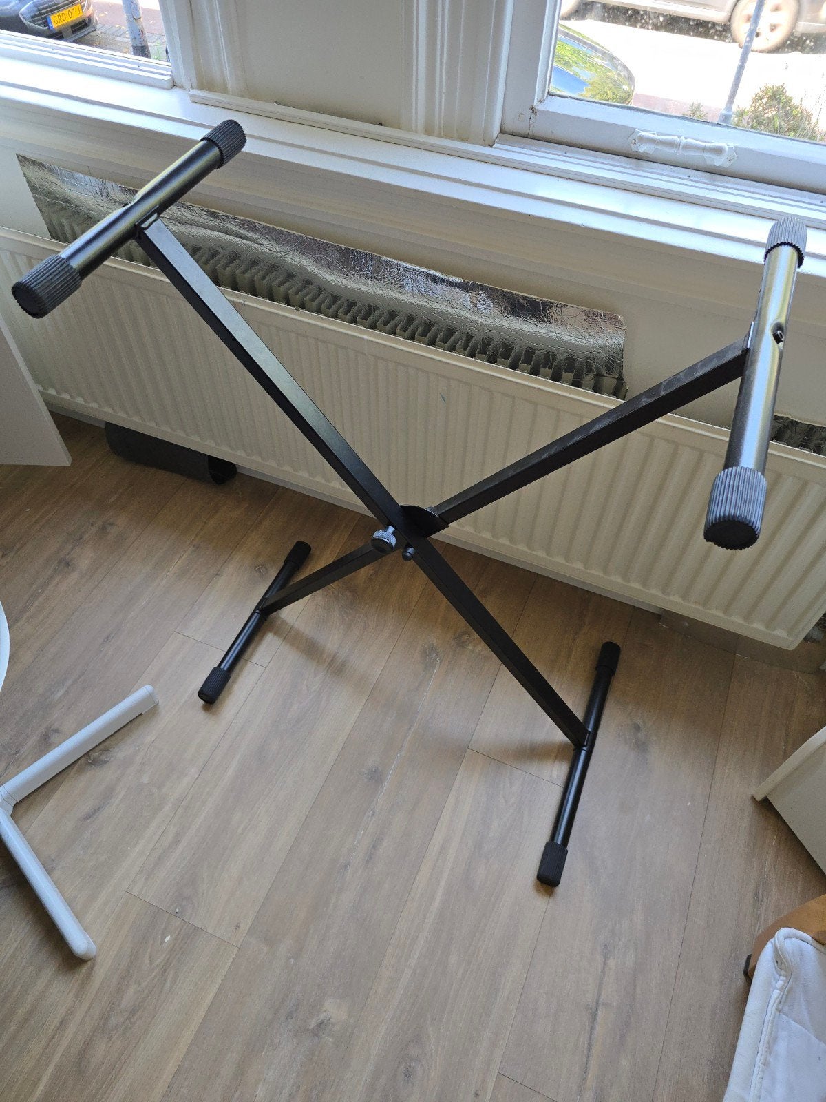 Keyboard standaard - Zwart, verstelbaar, Ophalen, Gebruikt, Instrumentstandaard, Keyboard of Synthesizer