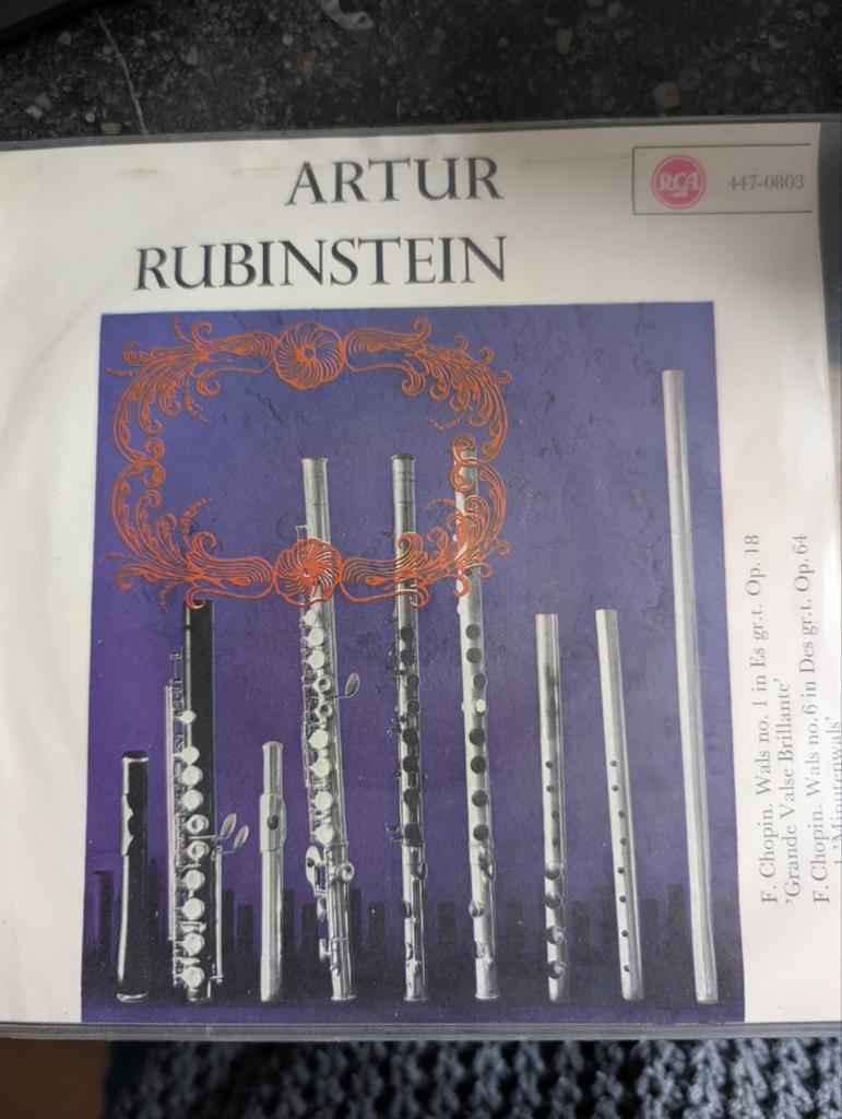 Artur Rubinstein, Cd's en Dvd's, Ophalen of Verzenden, Zo goed als nieuw, Pop