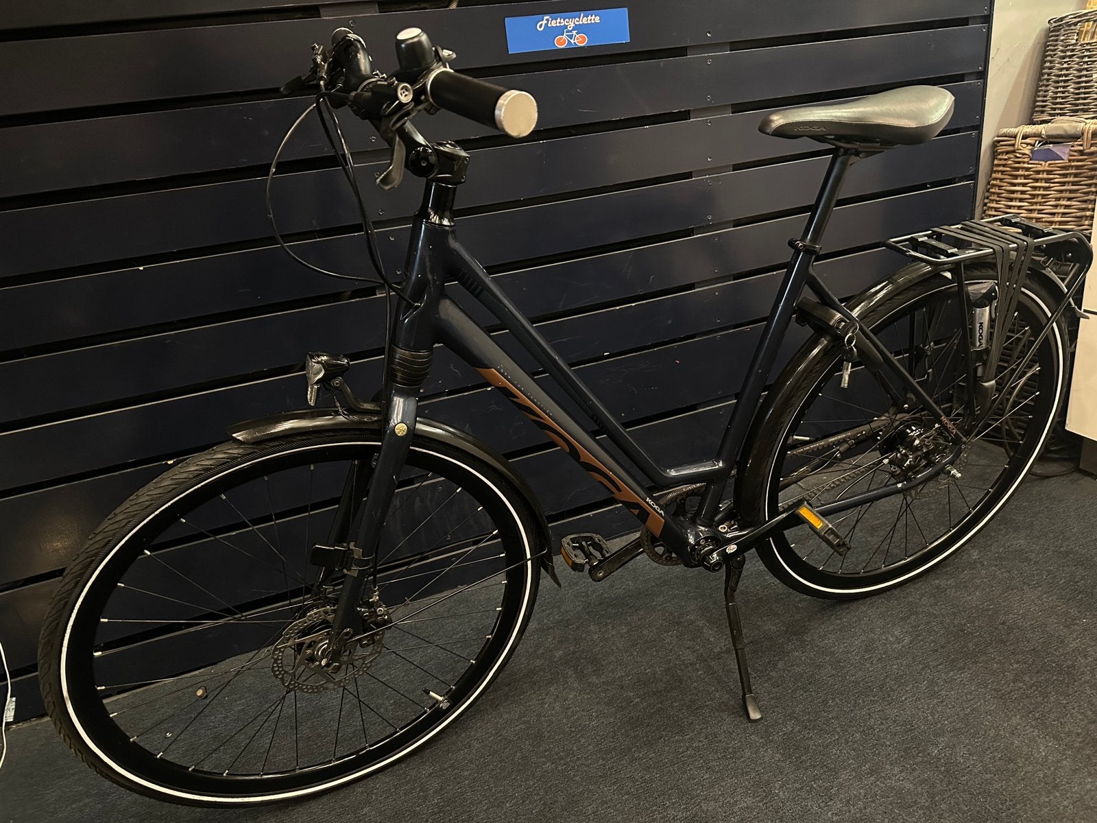 Koga F3 alfine 11 belt 6.0 disc 50cm  damesfiets + garanti, 28 inch, 10 tot 15 versnellingen, Zo goed als nieuw, 50 tot 53 cm