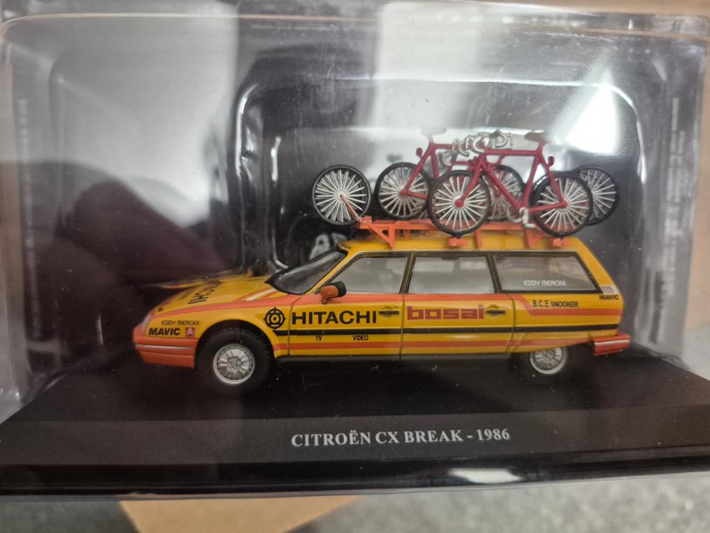 CITROEN CX EDDY MERCKX  HITACHI TOUR DE FRANCE  1/43, Hobby en Vrije tijd, Modelauto's | 1:43, Ophalen of Verzenden, Nieuw, Auto