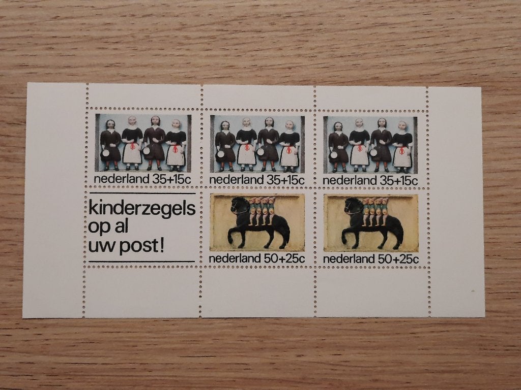 Kinderpostzegels, Verzenden, Na 1940, Postfris