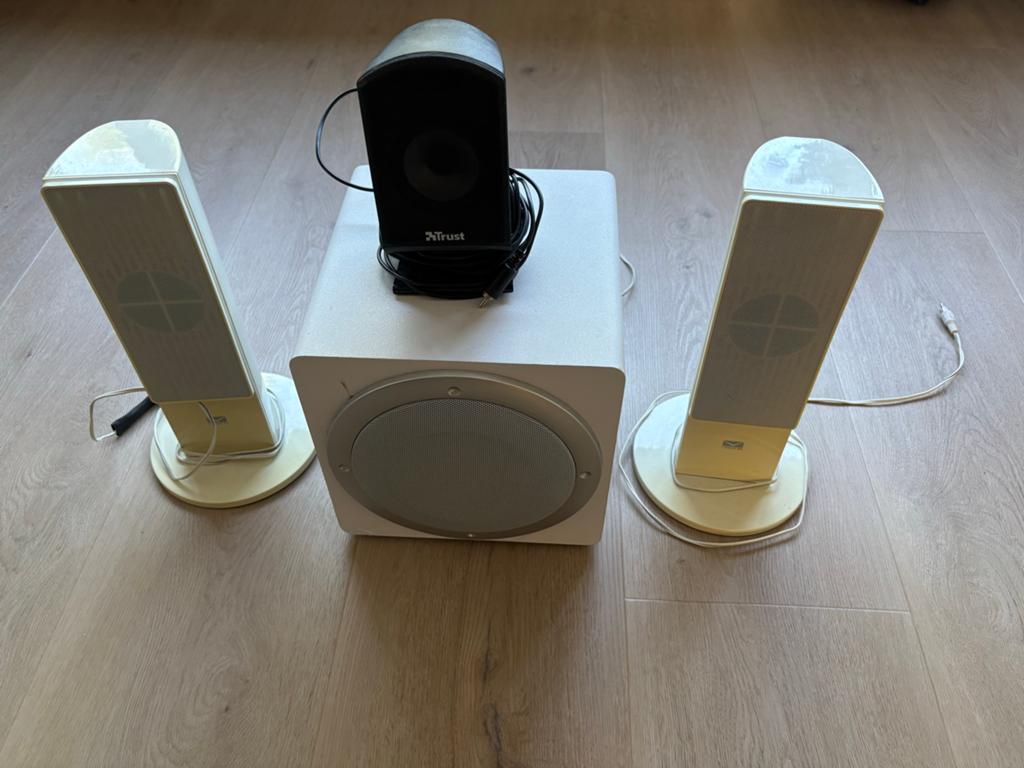 Geluidsset met analoge aansluiting, Ophalen, Gebruikt, Audiokanaal 2.1