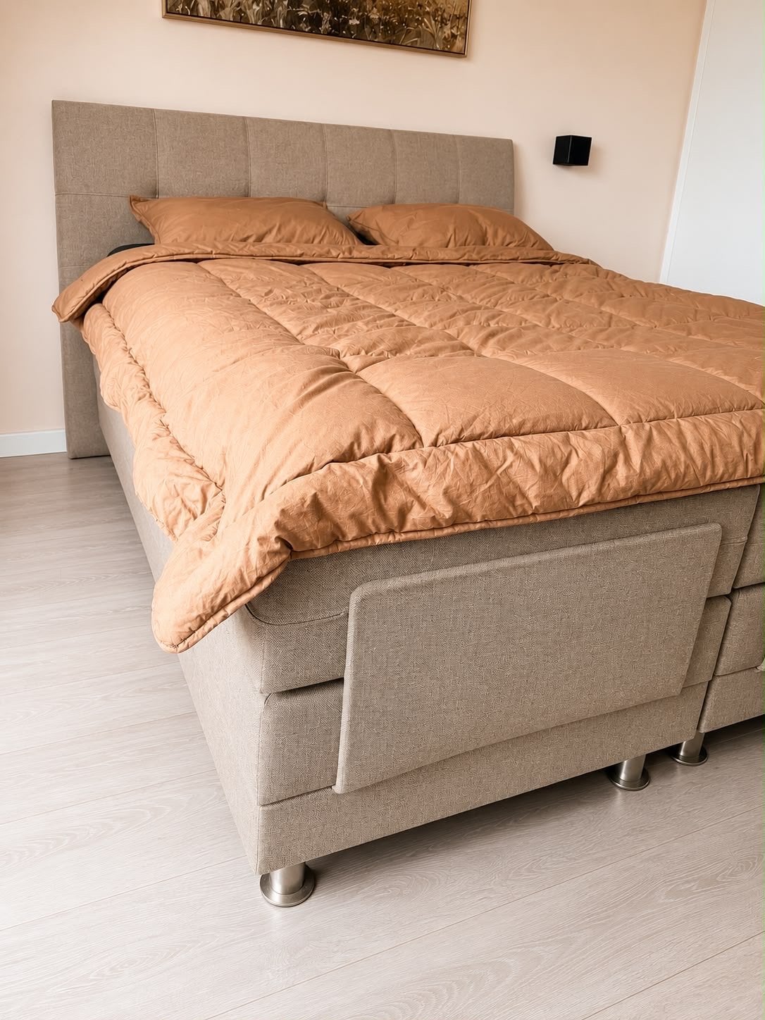 Elektrisch verstelbare boxspring 160x200 cm, Huis en Inrichting, Ophalen, Tweepersoons, 200 cm, 160 cm