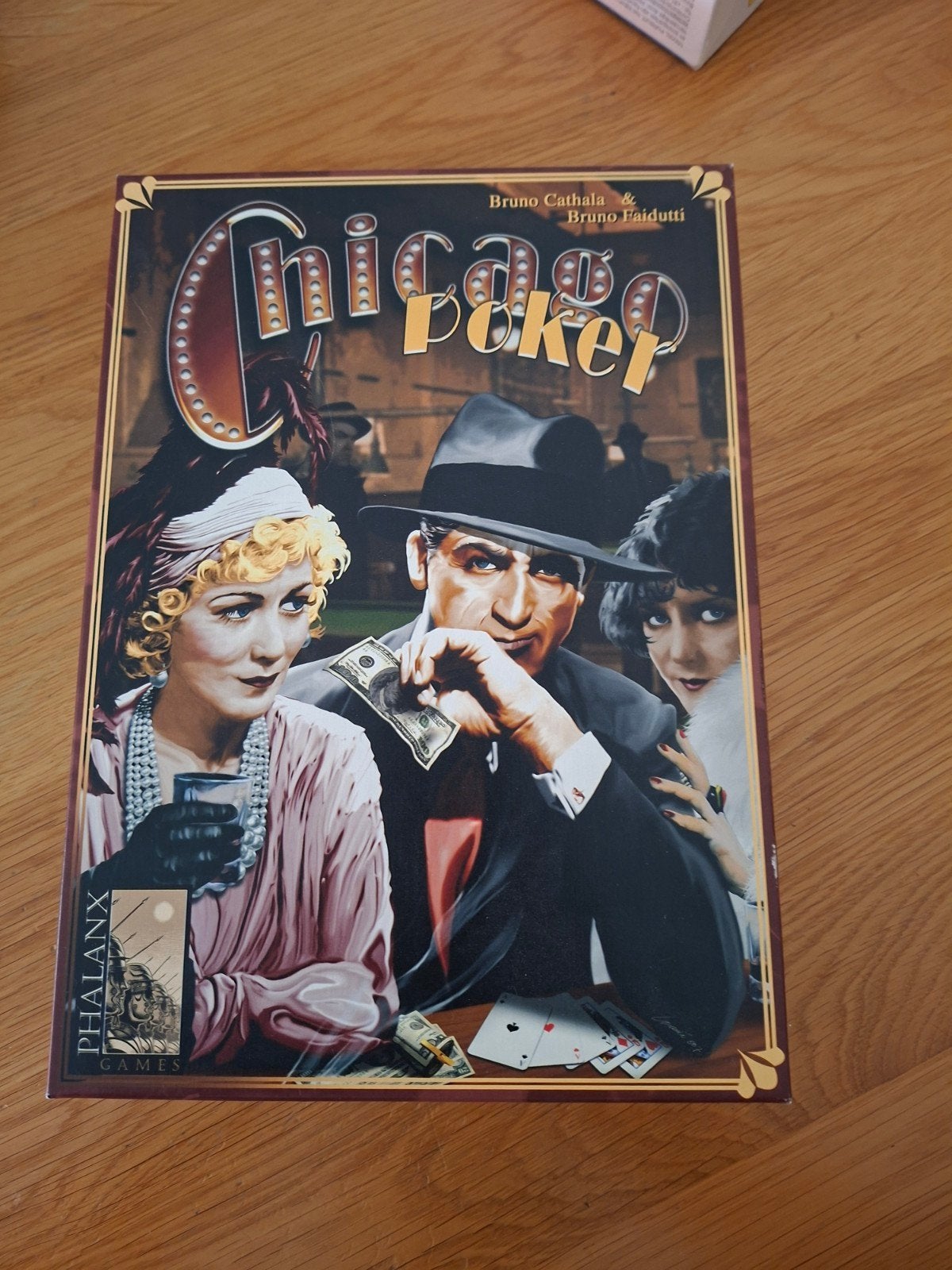 Chicago Poker Bordspel - Phalanx Games, Vijf spelers of meer, Ophalen of Verzenden, Zo goed als nieuw, Phalanx Games