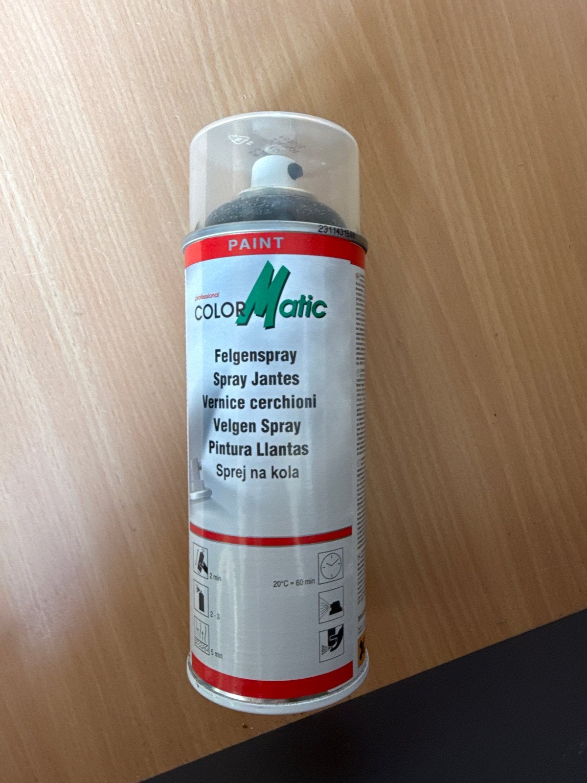 ColorMatic Velgenspray Glanzend Zwart, Ophalen of Verzenden, Nieuw, Verfspuit of Verfpomp