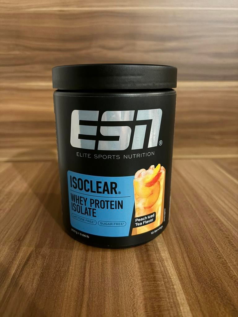 ESN Isoclear Peach Iced Tea ( 300 gram), Ophalen of Verzenden, Nieuw, Poeder of Drank