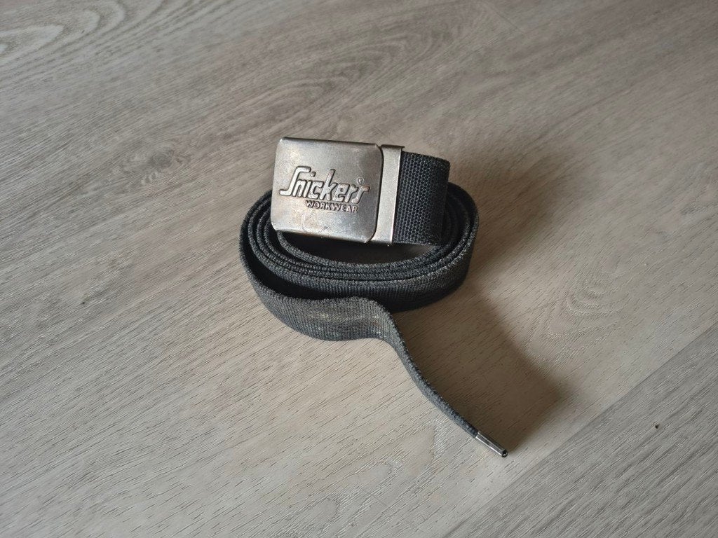 Snickers Workwear 9025 Ergonomisch gevormde riem zwart, Tuin en Terras, Werkkleding, Ophalen of Verzenden, Gebruikt, Broek, Snickers Workwear