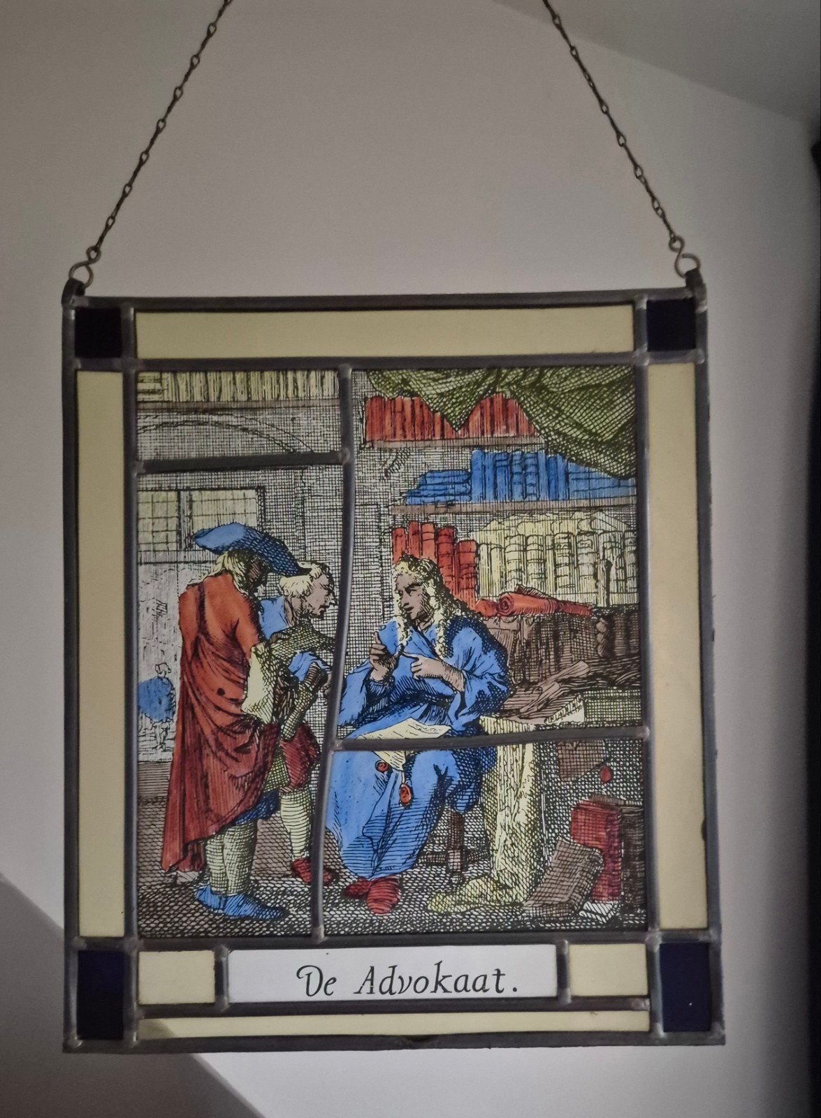 Raam decoratie, Ophalen