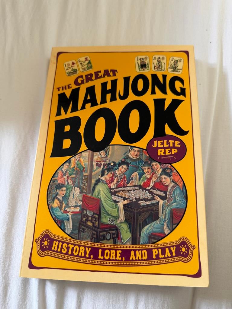 The Great Mahjong Book Jelte Rep, Een of twee spelers, Ophalen of Verzenden, Zo goed als nieuw