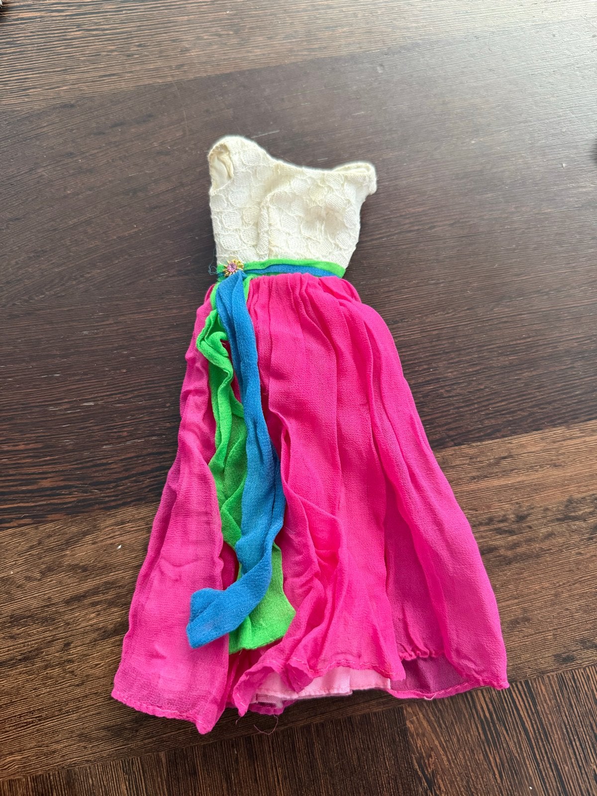 Vintage Barbie Jurk Fraternity Dance uit de Jaren '60, Ophalen of Verzenden, Gebruikt, Barbie