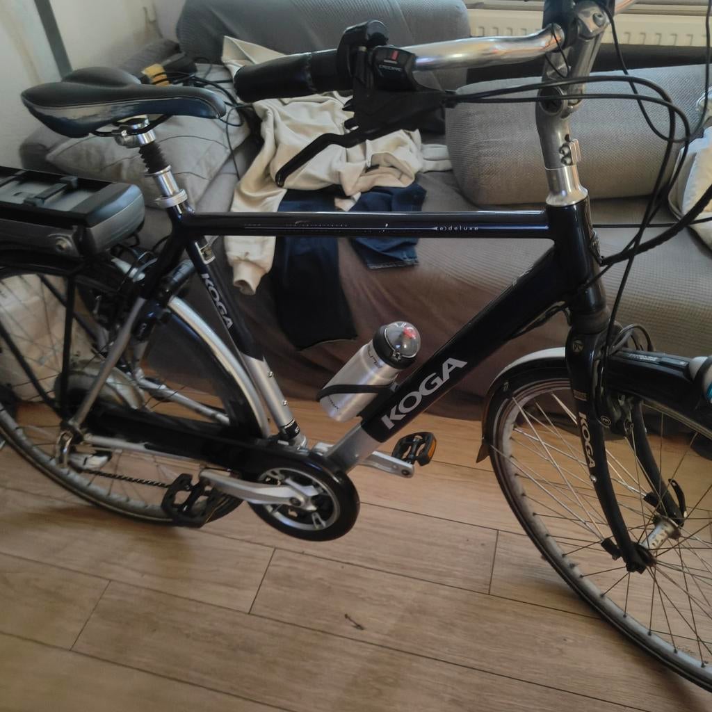 Koga E-bike met achterwielmotor en accu, Ophalen of Verzenden, Gebruikt