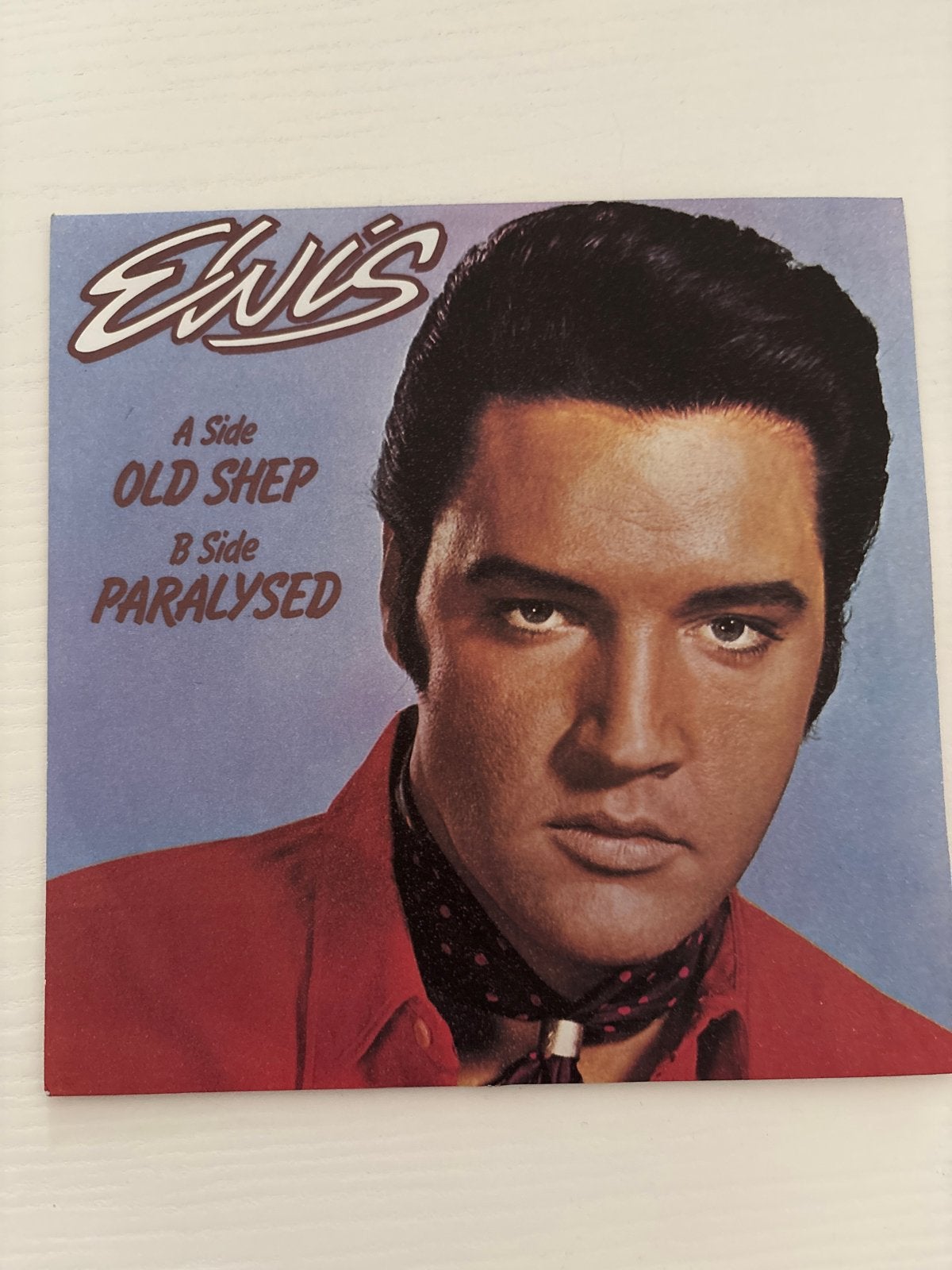 Elvis Presley - Old Shep / Paralysed (45 toeren vinyl), Ophalen of Verzenden, Zo goed als nieuw, Cd of Plaat