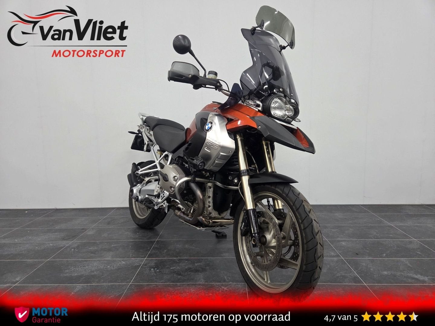 Erg Mooie Bmw R1200GS model 2008 R 1200 GS Zie Foto\'s.!, 2 cilinders, Bedrijf, Overig, Onbekend
