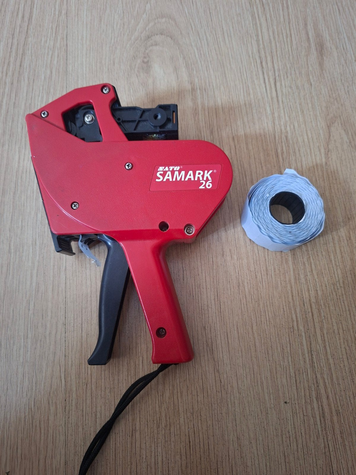Sato Samark 26 prijstang met etiketrol, Verzenden, Gebruikt, Overige typen