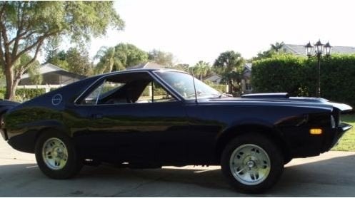 Muscle car AMC AMX Fastback uit 1969, foto 5