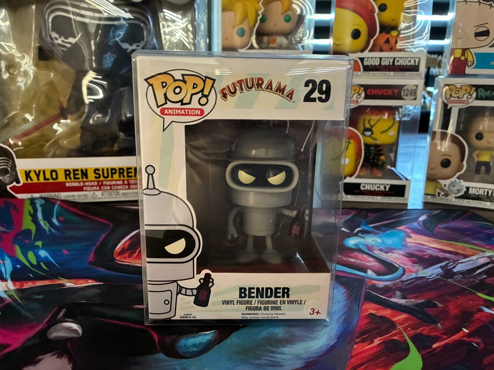 Funko Pop! Futurama Bender 29, Ophalen of Verzenden, Zo goed als nieuw, Actiefiguurtje