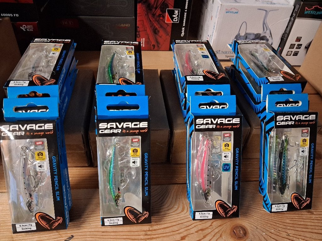Gravity Pencil Slim 6.5cm/7g (Savage Gear pluggen) Nieuw!