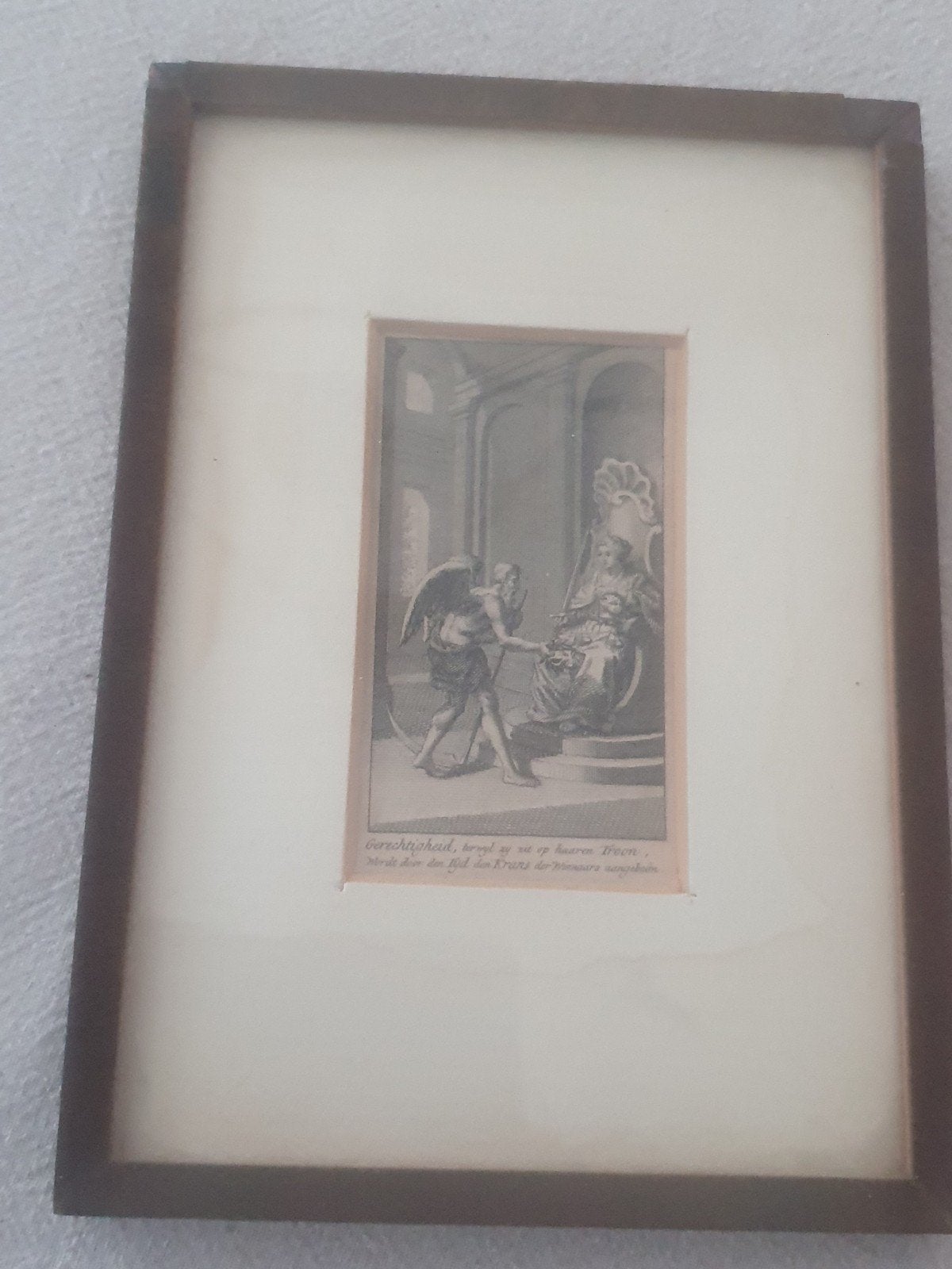 18e-eeuwse kopergravure Gerechtigheid Jacobus Buys Justitia, Ophalen, Dagelijks leven, Gravure, 1700 - 1799