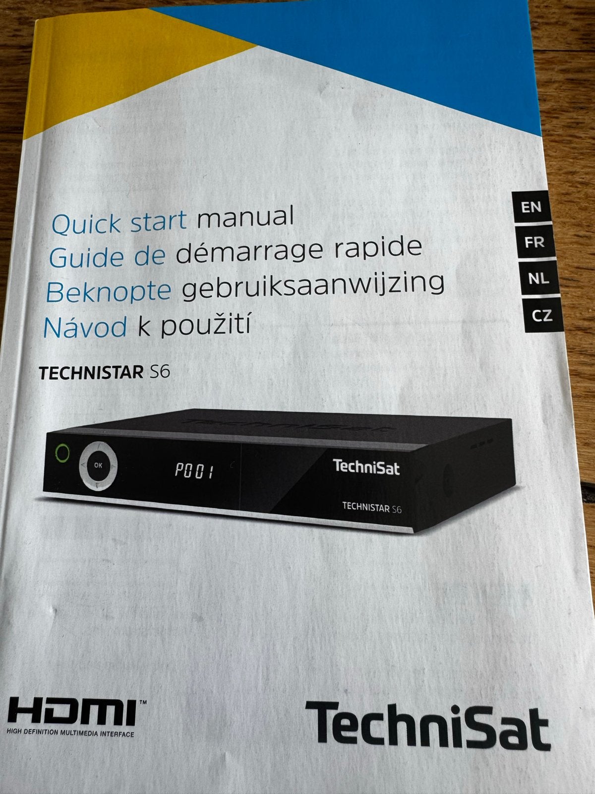 TechniSat TechniStar S6 Satelliet Ontvanger - Nieuwstaat, Ophalen, Zo goed als nieuw, (Schotel)antenne-accessoires, Overige merken