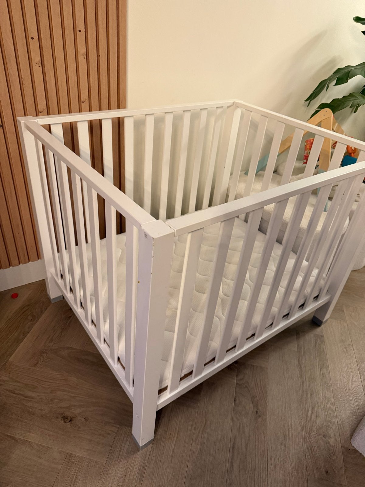 Bopita box wit met matras, Kinderen en Baby's, Boxen, Ophalen, Gebruikt, Vierkant