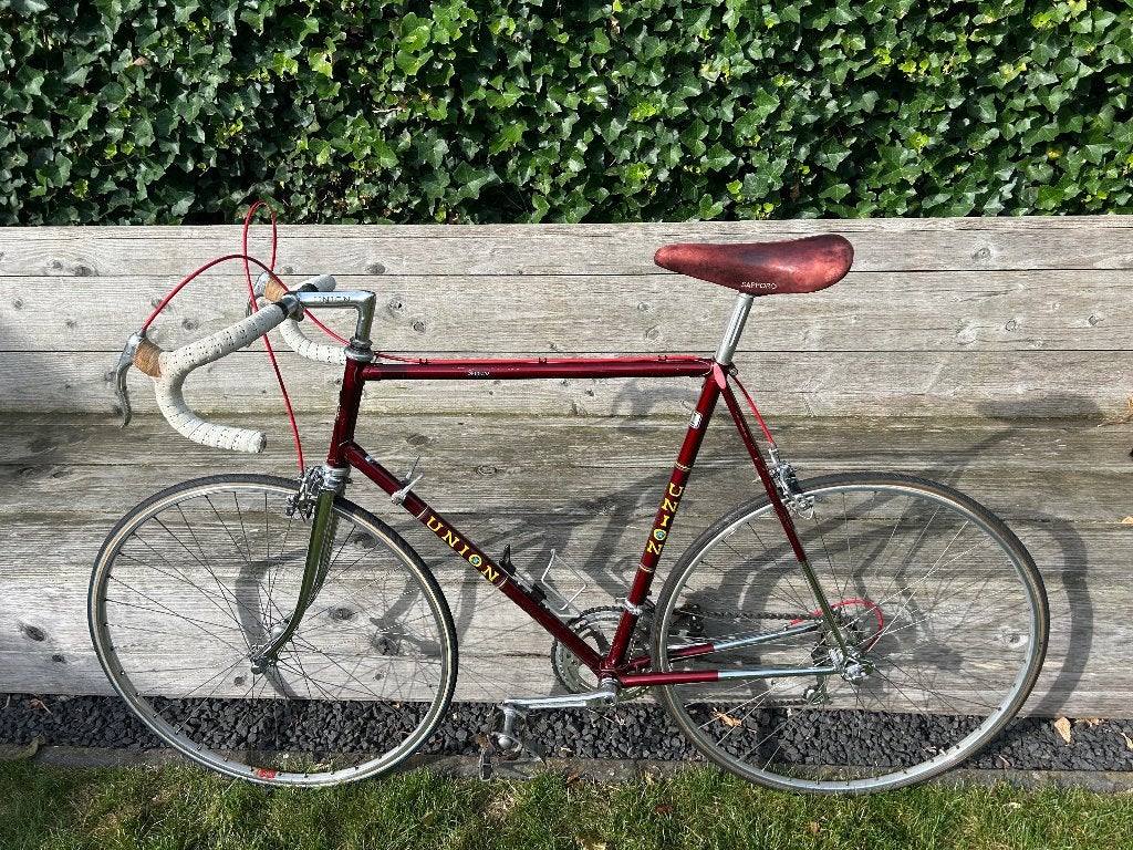 Vintage Union Sapporo racefiets - Klassieke racefiets, 28 inch, Gebruikt, 57 tot 61 cm, Ophalen