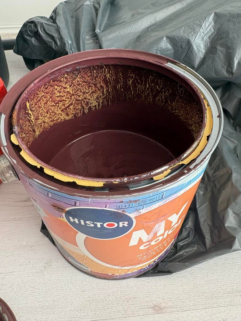 Histor MY color Muurverf Extra Mat - Enchanting Eggplant, Ophalen, Gebruikt, Paars, Verf