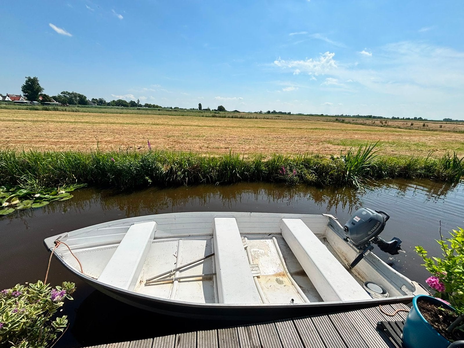 Aluminium QuickSilver 355Sl met Yamaha 4pk buitenboordmotor, Watersport en Boten, Gebruikt, Buitenboordmotor, Aluminium, Quicksilver