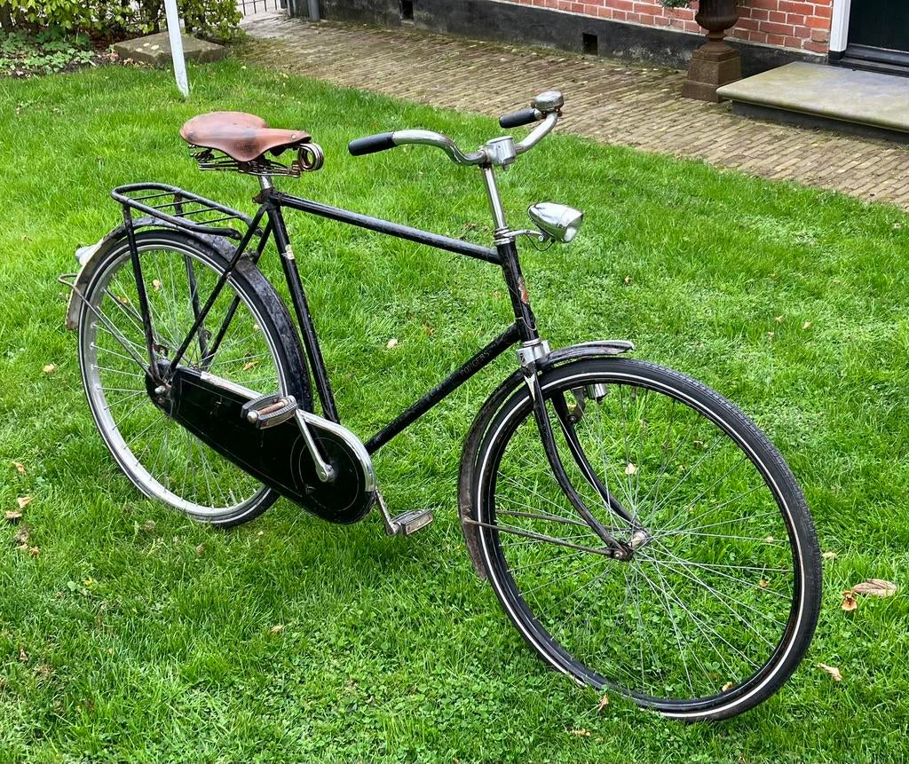 Fongers herenfiets 1966, Ophalen, Terugtraprem, Jaren '60 of nieuwer, Fongers
